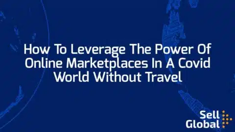 How To Leverage The Power Of Online Marketplaces In A Covid World Without Travel
